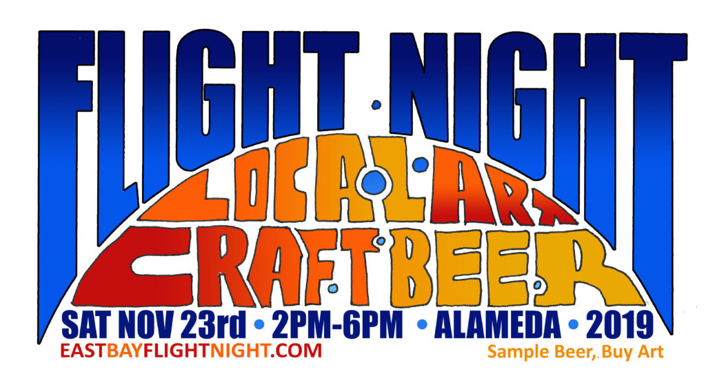 East Bay Flight Night Local Art Craft Beer